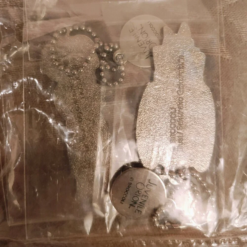 Aquarian Age Juvenile Orion Tomonori And Tsukasa Charm Keychains, New with Tags!